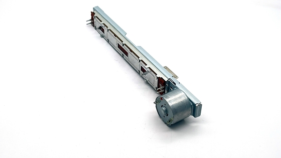 B10K Dual Slide 10V DC โพเทนชิโอมิเตอร์เชิงเส้น 100 มม. โปรเกรสซีฟ