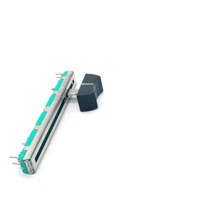 Custom Metal Lever ฟิล์มคาร์บอน Linear 60mm 10K Linear Slide PotentiometerUsed สำหรับ Sound Console หูฟังและไมโครโฟน