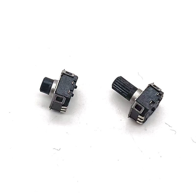EC6 Double ตัวเข้ารหัสโรตารี่ 6mm สวิตช์โรตารี่ปุ่มกด Incremental