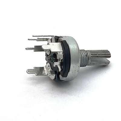 100V AC Potentiometer สวิตช์โรตารี่พร้อมสวิตช์ปิด 50ohm สำหรับเครื่องขยายเสียง