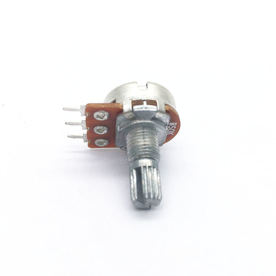 WH148 Series Potentiomer โรตารี่ Long Life Volume Control Potentiometer Carbon Film Potentiometer สำหรับ Audio