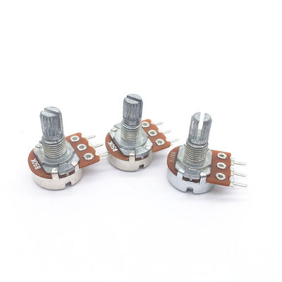 WH148 โพเทนชิโอเมอร์โรตารี Long Life Volume Control Linear B50K B10K โพเทนชิโอมิเตอร์ฟิล์มคาร์บอนโพเทนชิออมิเตอร์สำหรับเสียง