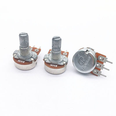 WH148 โพเทนชิโอเมอร์โรตารี Long Life Volume Control Linear B50K B10K โพเทนชิโอมิเตอร์ฟิล์มคาร์บอนโพเทนชิออมิเตอร์สำหรับเสียง