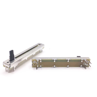 C4521SG คุณภาพดี 45 มม. Travel Linear Slide Potentiometer พร้อมสวิตช์คลิก Sound Potentiometer B10K Potentiometer