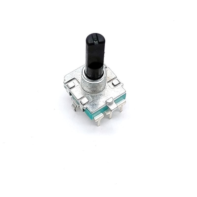 16 มม. EC16 360 องศา Dual Rotary Encoder พร้อมสวิตช์ LED