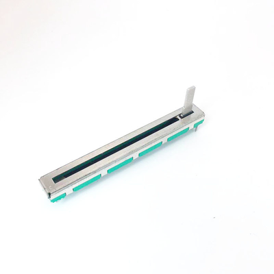 C6044G Dual Potentiometer ฟิล์มคาร์บอน Slide Potentiometer 60mm Travel 5K 10K Linear Stereo Potentiometer