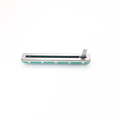 C6044G Dual Potentiometer ฟิล์มคาร์บอน Slide Potentiometer 60mm Travel 5K 10K Linear Stereo Potentiometer