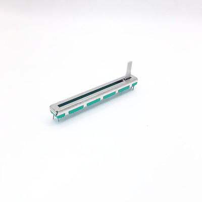 C6044G Dual Potentiometer ฟิล์มคาร์บอน Slide Potentiometer 60mm Travel 5K 10K Linear Stereo Potentiometer