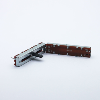 ผู้ผลิตจีนของสไลด์โพเทนชิออมิเตอร์พร้อมสวิตช์ 30 มม. Travel Linear 5k 10k ohm potentiometer 100k potentiometer