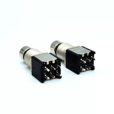 9 ขา 3pdt Stomp Switch 500V สำหรับกีตาร์ไฟฟ้า