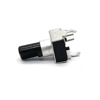 1ohm 10k โพเทนชิโอมิเตอร์แบบหมุนเดี่ยวฟิล์มคาร์บอนหม้อกีตาร์ไฟฟ้า