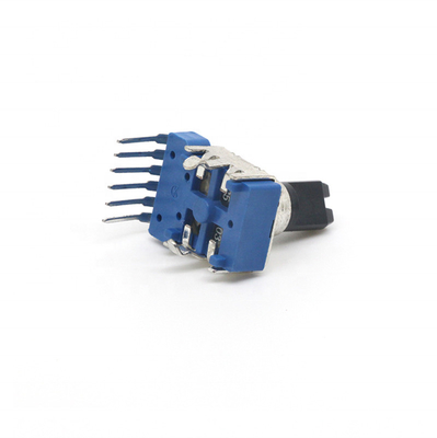 CE 11mm 6 Pin Potentiometer โรตารี่ เครื่องขยายเสียง B100k Pot Dual