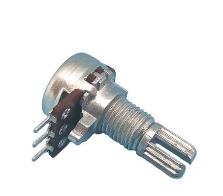 โพเทนชิโอมิเตอร์ A10k ขนาด 12 มม. 3 ขา 500k Audio Taper Pot Amplifier