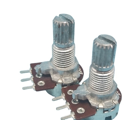 โพเทนชิโอมิเตอร์ A10k ขนาด 12 มม. 3 ขา 500k Audio Taper Pot Amplifier