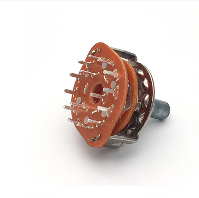 Multi Loop 2p4t Mini Rotary 500ohm ลำโพงสวิตช์โรตารี่แบบต่อเนื่อง