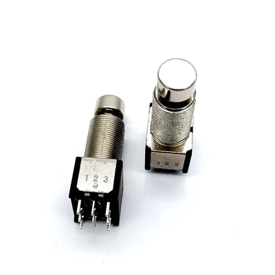 CE 17.1mm เท้าเหยียบกีตาร์ 125V AC 6A 9 ขา Footswitch