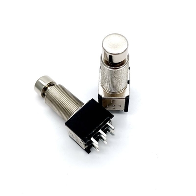 CE 17.1mm เท้าเหยียบกีตาร์ 125V AC 6A 9 ขา Footswitch