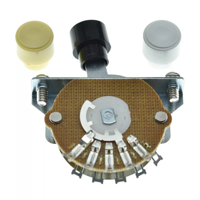0.3A สวิตช์เลือกกีต้าร์ 125V AC 5 Way Selector For Electric