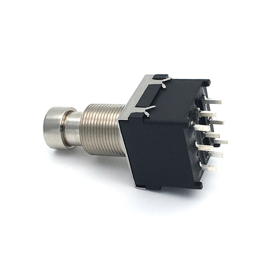 Latching Guitar Pedal Foot Switch DPDT 4 Pin Toggle สำหรับกีต้าร์เอฟเฟกต์ Pedal