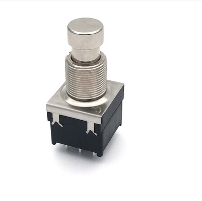 SF17 TQ สวิตช์เท้ากีต้าร์ 50ohm Soft Touch 3pdt เปิดบน 2A 250VAC