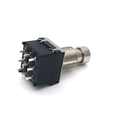 ล็อคกีตาร์ Footswitch Pedal 1500V 3PDT Push Button On
