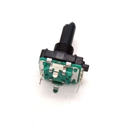 เครื่องใช้ในบ้าน EC16 ตัวเข้ารหัสแบบหมุนพร้อมไฟ LED 100ohm Black