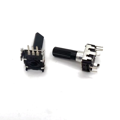 Metal 5 Pin ตัวเข้ารหัสโรตารี่ EC12 16 ตำแหน่งไม่มีสวิตช์สำหรับ Electronic