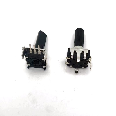 Metal 5 Pin ตัวเข้ารหัสโรตารี่ EC12 16 ตำแหน่งไม่มีสวิตช์สำหรับ Electronic