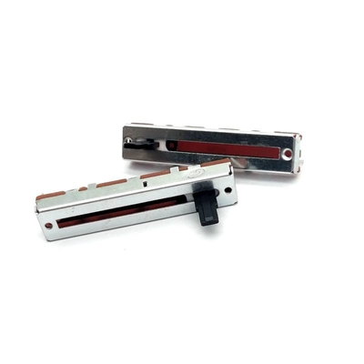 0.05W 10k Ohm โพเทนชิโอมิเตอร์แบบสไลด์ 30mm Dual Linear PC Pin