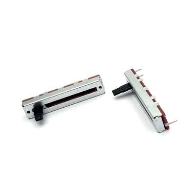 ตัวต้านทานแบบปรับได้ 30mm Travel Fader B10k 100ohm 45mm Slide Potentiometer