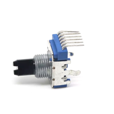 11mm Rotary Potentiometer Dual B100k 6 Pin Mixing Station ใช้แล้ว