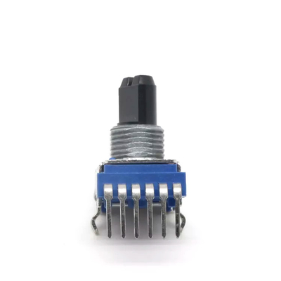 11mm Rotary Potentiometer Dual B100k 6 Pin Mixing Station ใช้แล้ว
