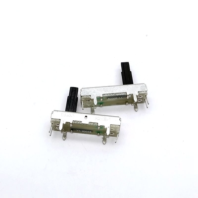 ฟิล์มคาร์บอน 0.05W Slide Fader 15mm Stroke Mixer Potentiometer