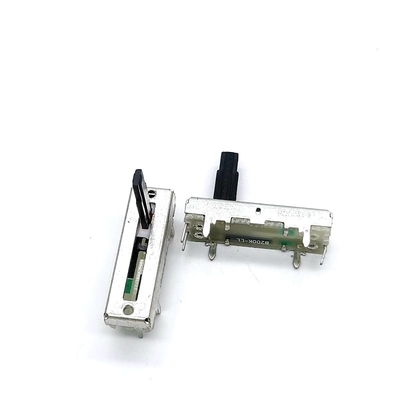 ฟิล์มคาร์บอน 0.05W Slide Fader 15mm Stroke Mixer Potentiometer