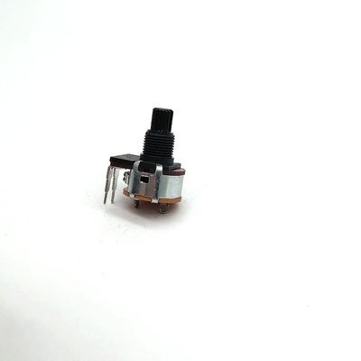 สีดำ 5000ohm 6 พิน Volume Control 0.2W Volume Knob Potentiometer