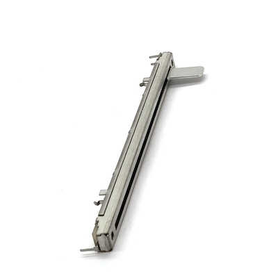 0.2W 100mm Fader B10k ฟิล์มคาร์บอน 100k โพเทนชิออมิเตอร์แบบสไลด์ AC 250V