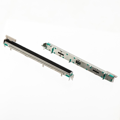 0.2W 100mm Fader B10k ฟิล์มคาร์บอน 100k โพเทนชิออมิเตอร์แบบสไลด์ AC 250V