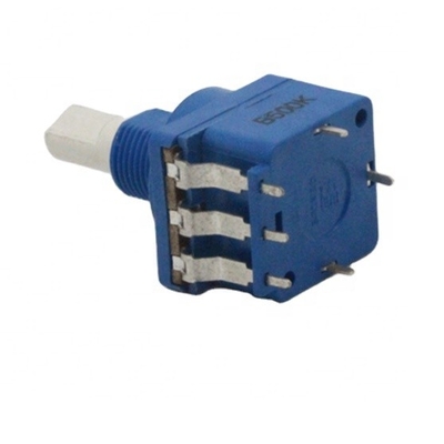 โพเทนชิโอมิเตอร์สวิตช์โรตารี่ 10000ohm พลาสติกควบคุมความเร็ว DC 500V