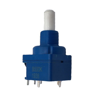 โพเทนชิโอมิเตอร์สวิตช์โรตารี่ 10000ohm พลาสติกควบคุมความเร็ว DC 500V