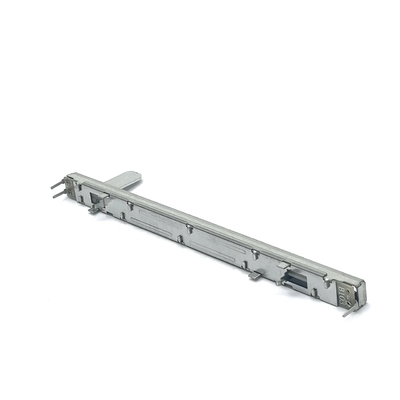 0.25W 10k โพเทนชิโอมิเตอร์เชิงเส้นเรียว AC 300V 100 มม. เชิงเส้น