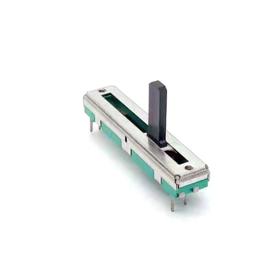 5k~2M 15mm Slide Fader 6 ขาโต๊ะผสม Fader Plastic