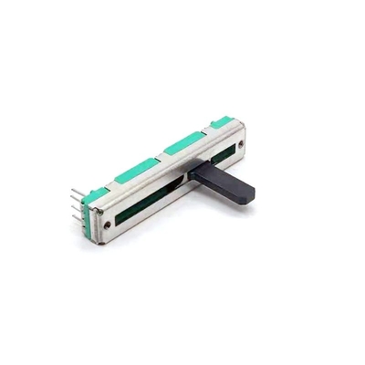 5k~2M 15mm Slide Fader 6 ขาโต๊ะผสม Fader Plastic