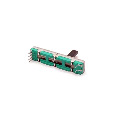 5k~2M 15mm Slide Fader 6 ขาโต๊ะผสม Fader Plastic