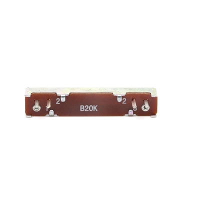 AC300V Linear Fader 20mm 5k โพเทนชิโอมิเตอร์แบบสไลด์ไมโครโฟนขนาดเล็ก
