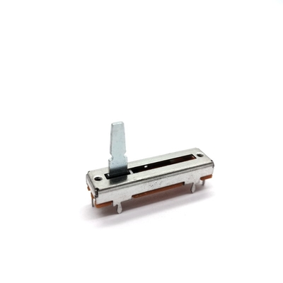 20 มม. Slide Fader Potentiometer 250VAC ปรับความเร็ว Regulation