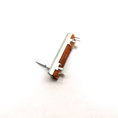 20 มม. Slide Fader Potentiometer 250VAC ปรับความเร็ว Regulation