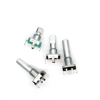 10mA สวิตช์เข้ารหัสแบบโรตารี่ CE ตัวเข้ารหัสแบบหมุน Ec12 Mixing Cosoles Speaker
