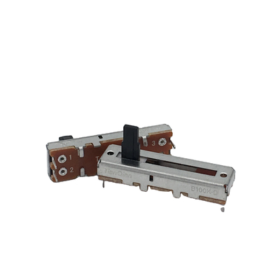 5000ohm Slide Fader AC300V 35 มม. Motorized Slide Potentiometer