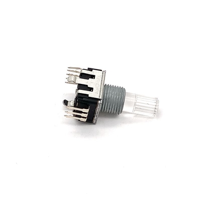 EC12 12 ขั้นตอนสวิตช์โรตารี่ Encoder ปุ่มกดไฟ LED 5mA
