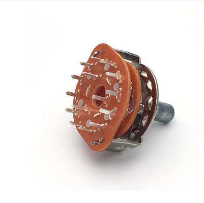 Multi Loop 2p4t Mini Rotary 500ohm ลำโพงสวิตช์โรตารี่แบบต่อเนื่อง